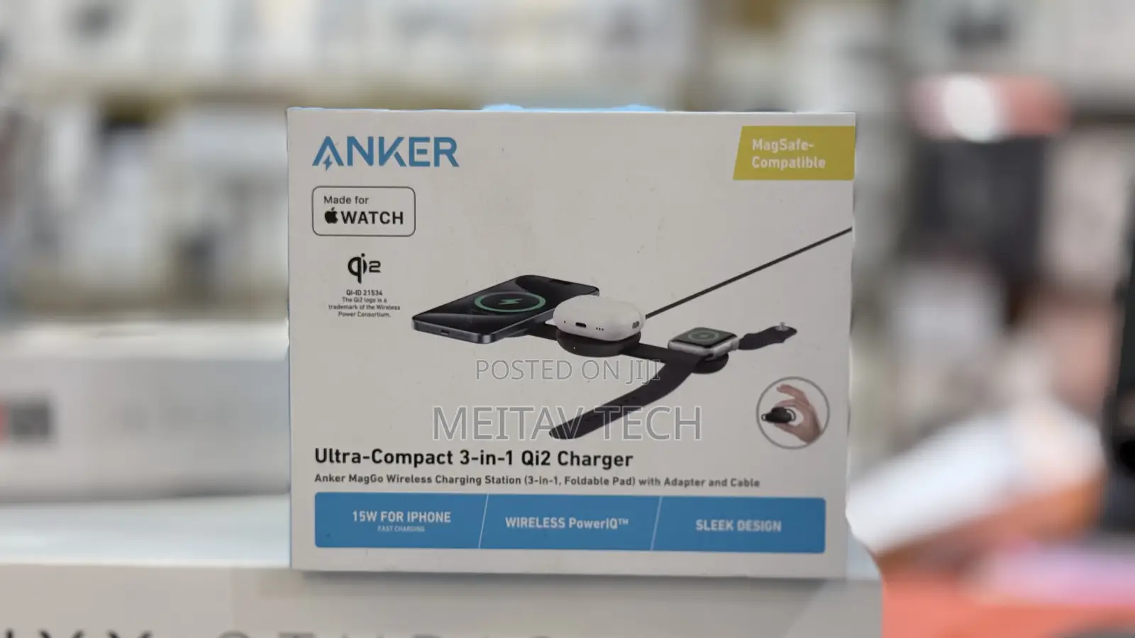 Anker Maggo 3in1 Foldable Wireless Charging Pad