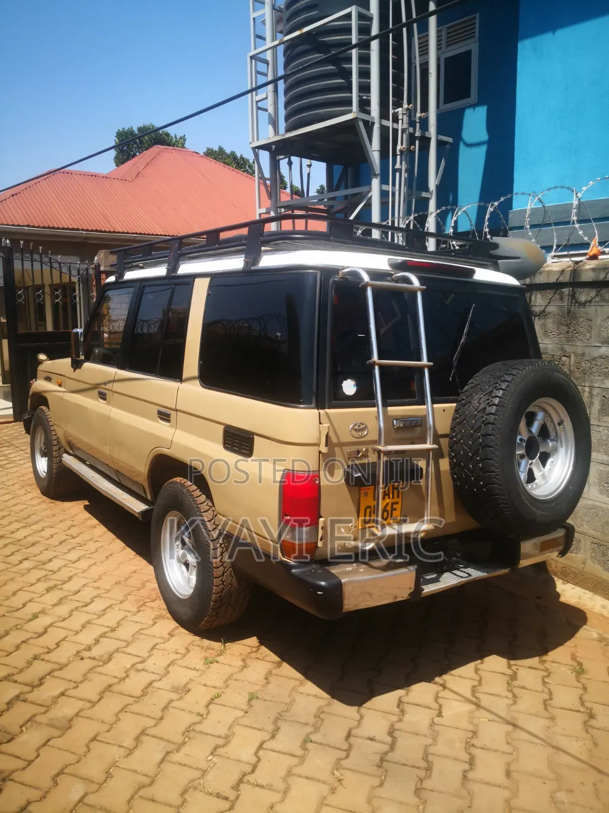 Toyota Land Cruiser Prado 1996 Beige