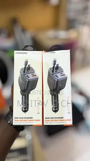 Porodo 111w Car Charger