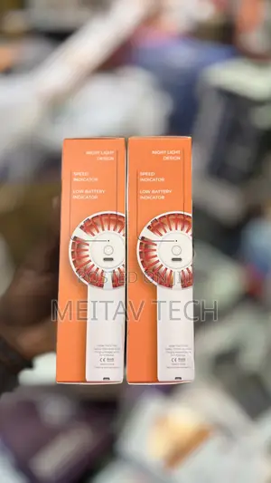 Porodo Chillo 1200mah Rechargeable Handy Usb Turbo Fan