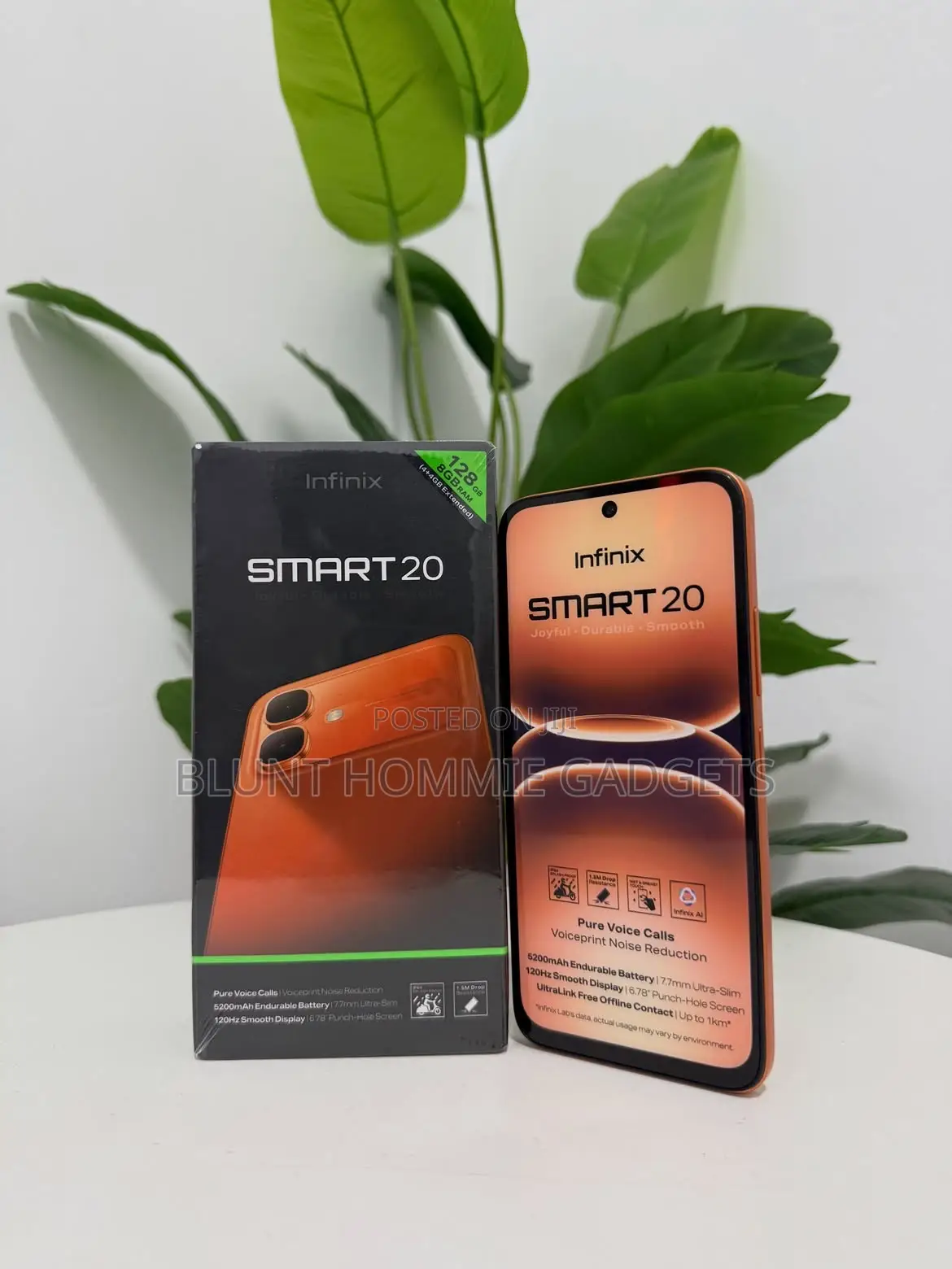 New Infinix Smart 20 128 GB Orange