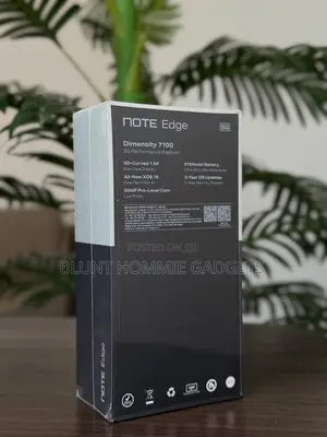 New Infinix Note Edge 256 GB Black