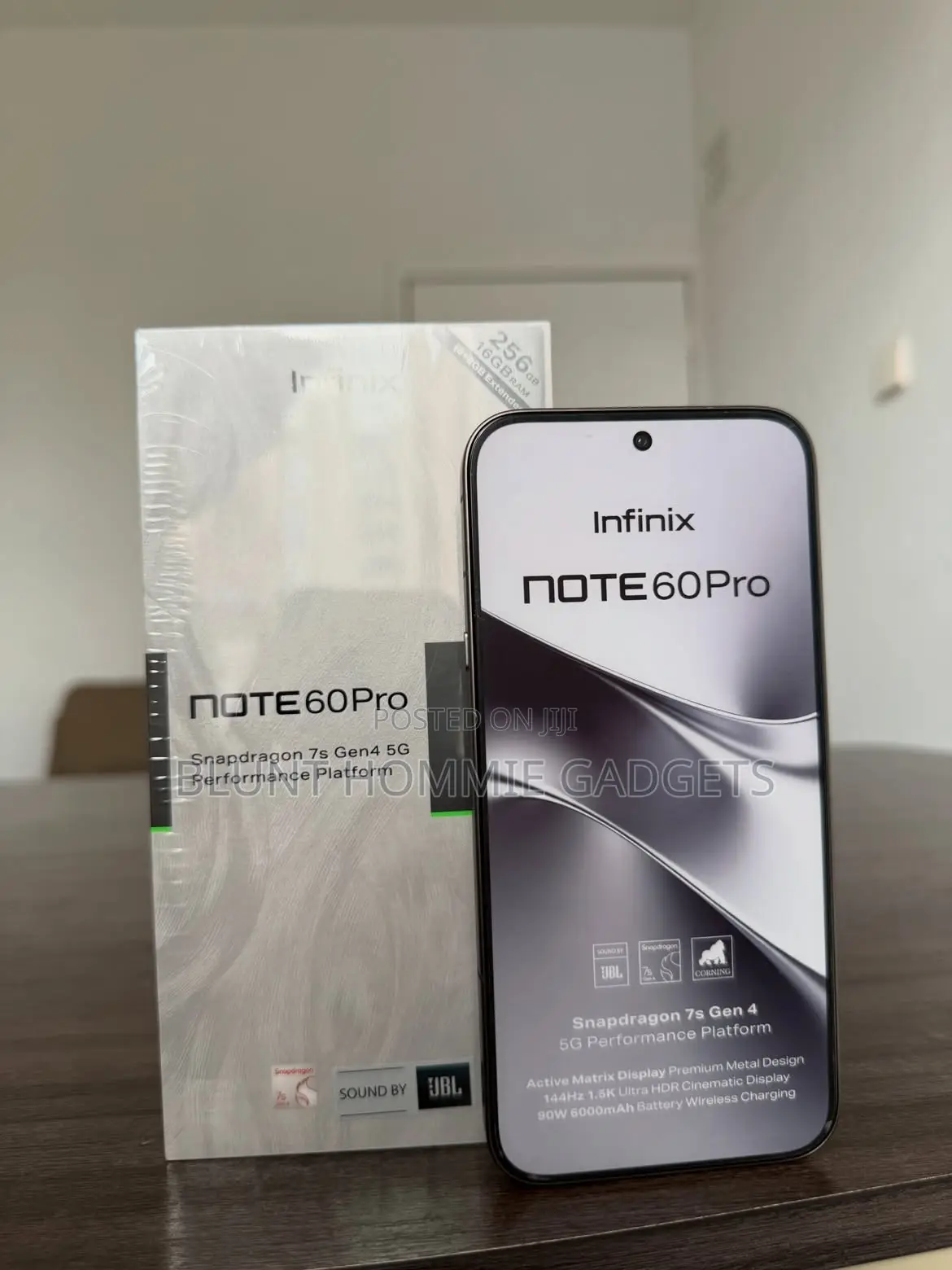 New Infinix Note 60 Pro 256 GB Gray