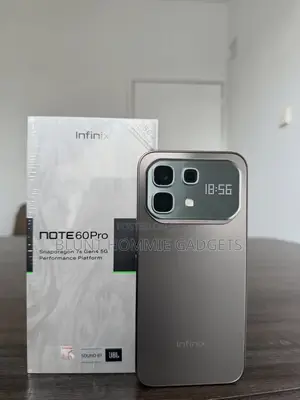 New Infinix Note 60 Pro 256 GB Gray