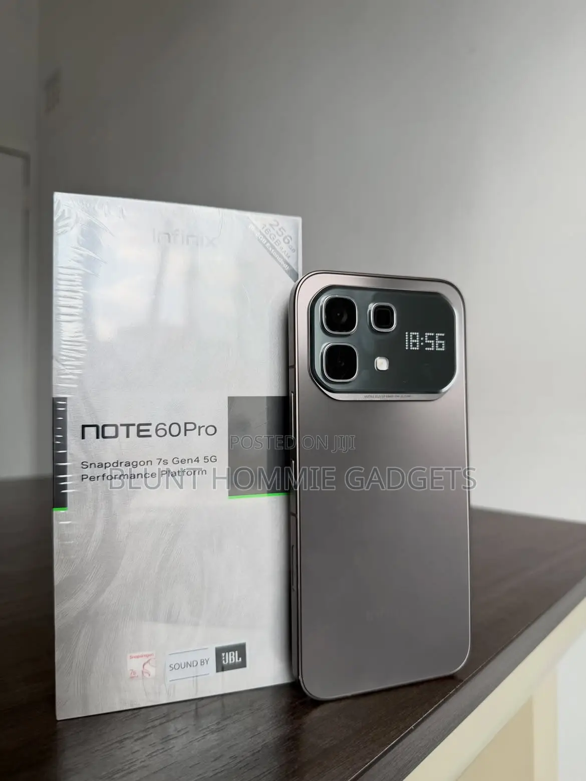 New Infinix Note 60 Pro 256 GB Gray