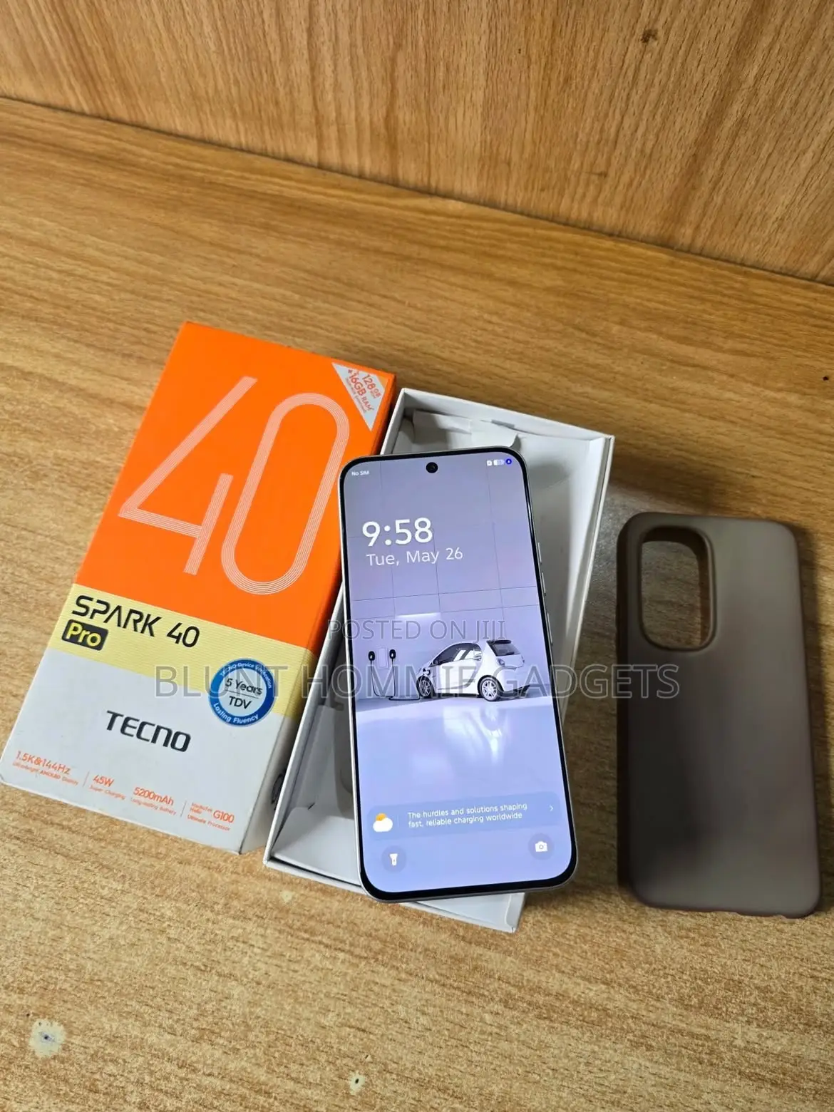 New Tecno Spark 40 Pro 128 GB Gray