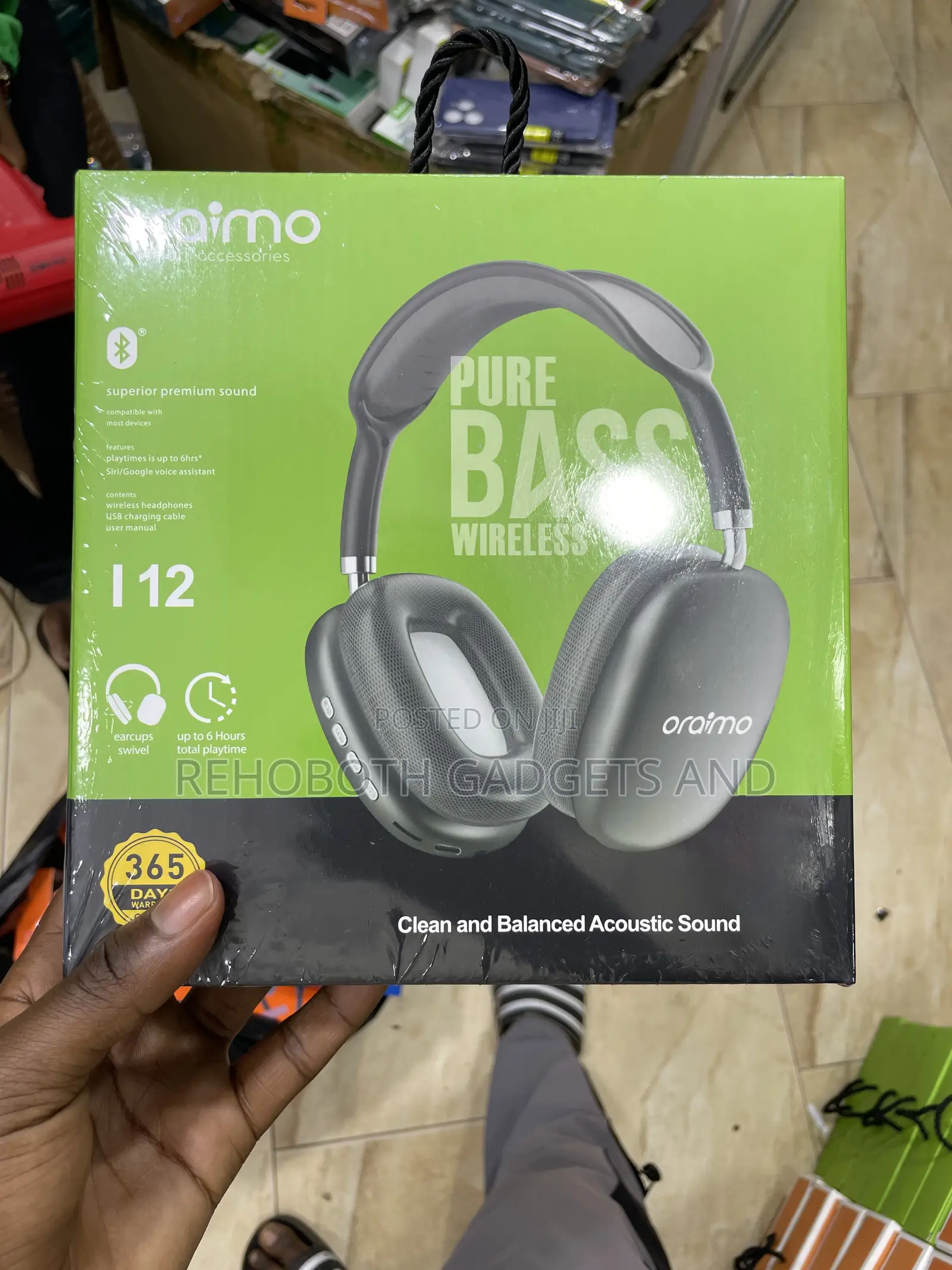 Oraimo I12 Wireless Headphones