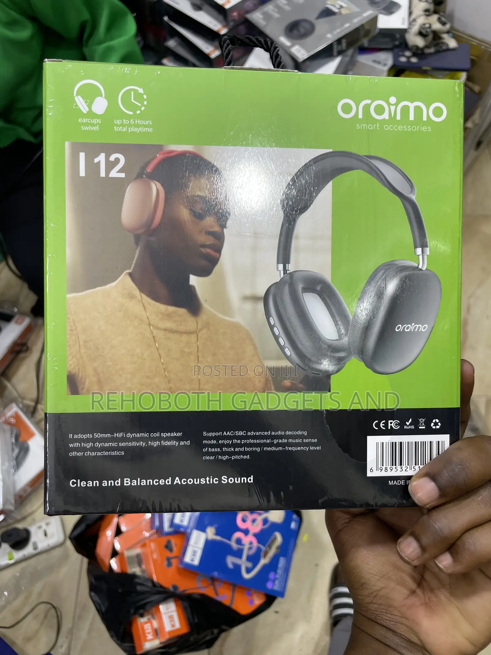 Oraimo I12 Wireless Headphones