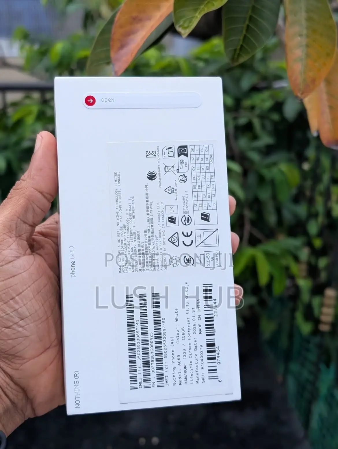 New Nothing Phone 4a 256 GB White