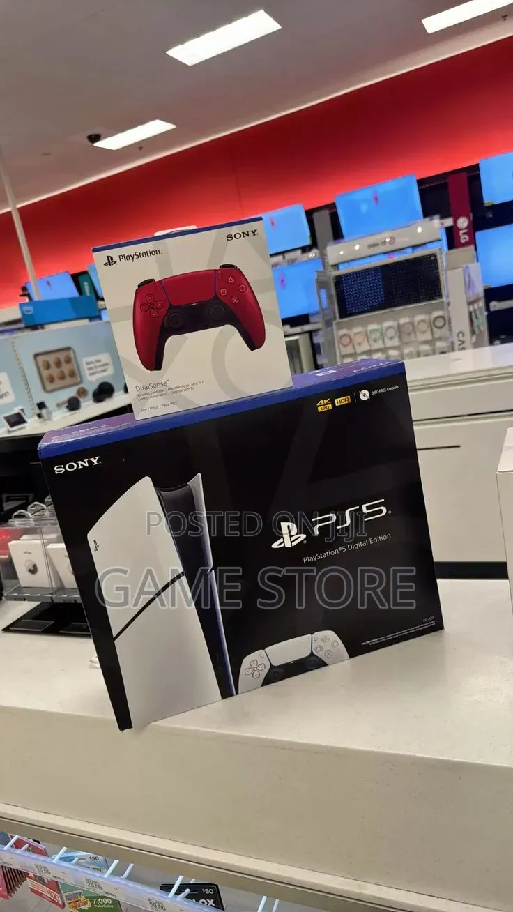 Brand New Playstation 5 Slim Digital Version With an Extra Controller