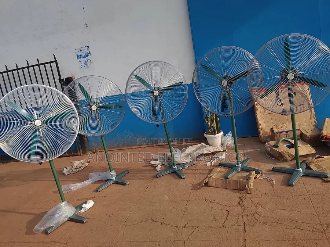 Heavy-Duty Industrial Standing Fan 30inch