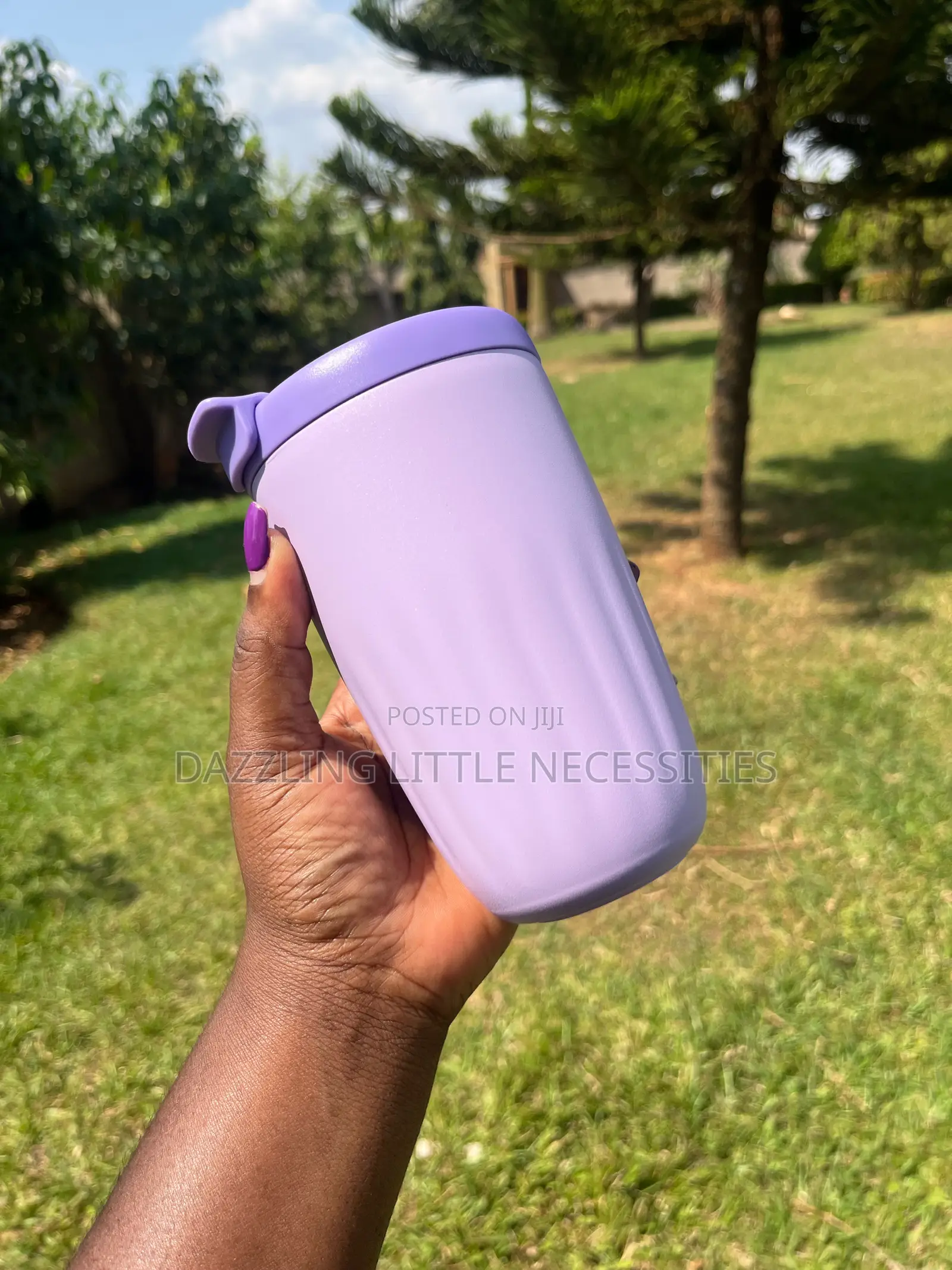 Pastel Purple Vacuum Insulated Travel Mug - 450mls