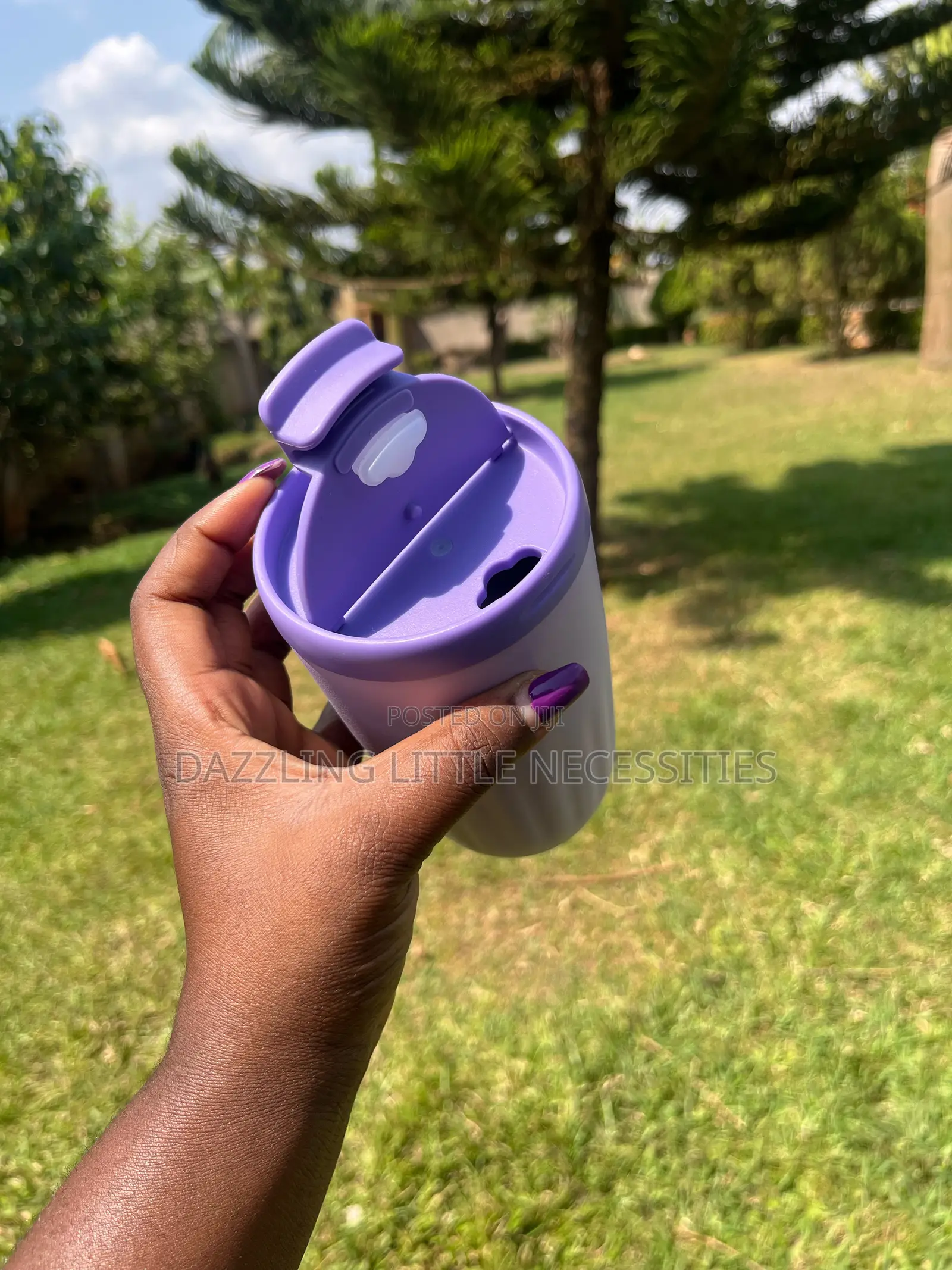 Pastel Purple Vacuum Insulated Travel Mug - 450mls