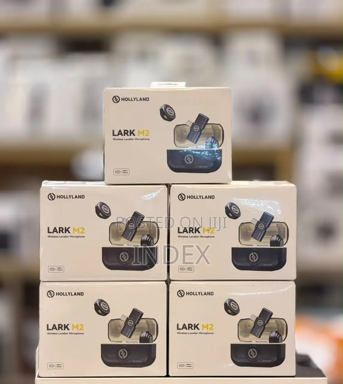 Hollyland Lark M2 Duo Wireless Lavalier Microphone (Usb C Version
