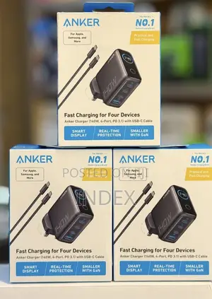 Anker 140w Usb C Charger, Laptop Charger, 4-port Multi-device