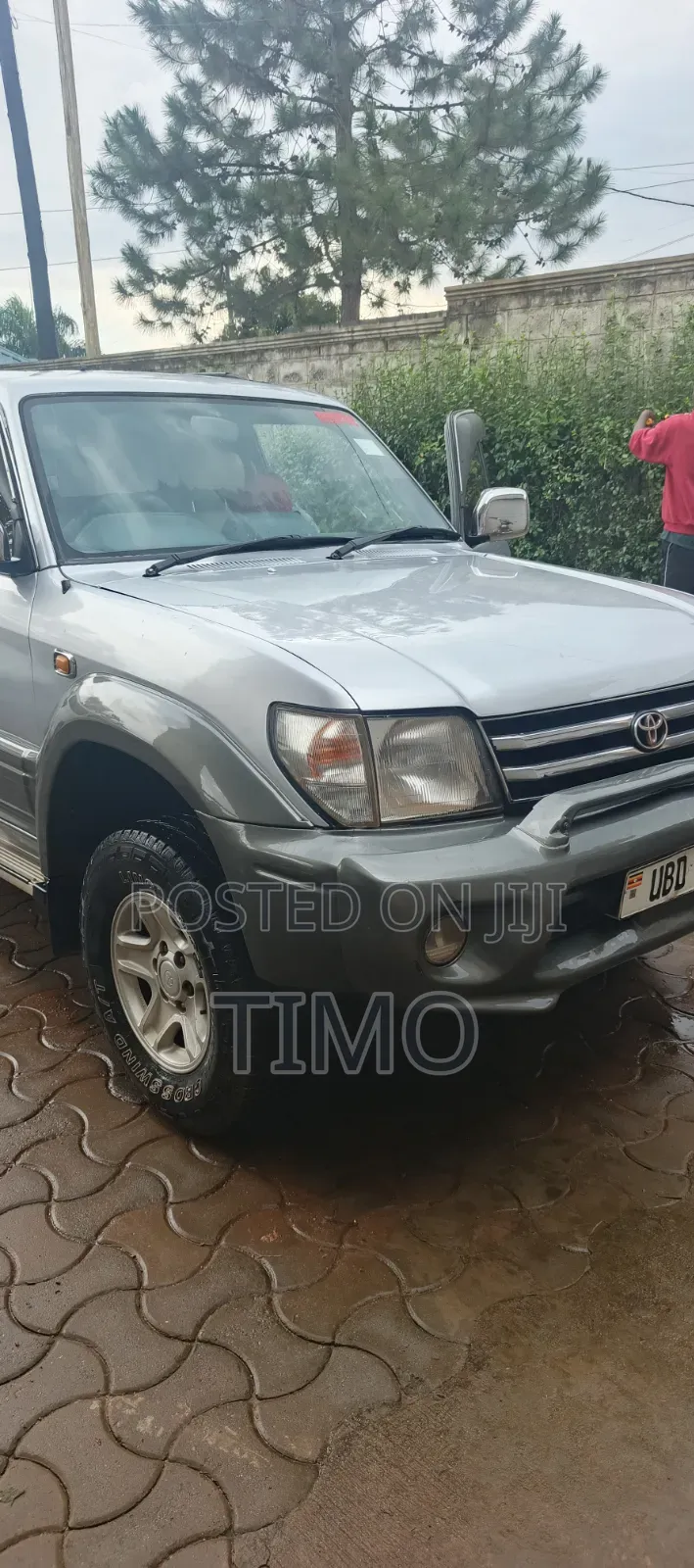 Toyota Land Cruiser Prado 1998 Gray