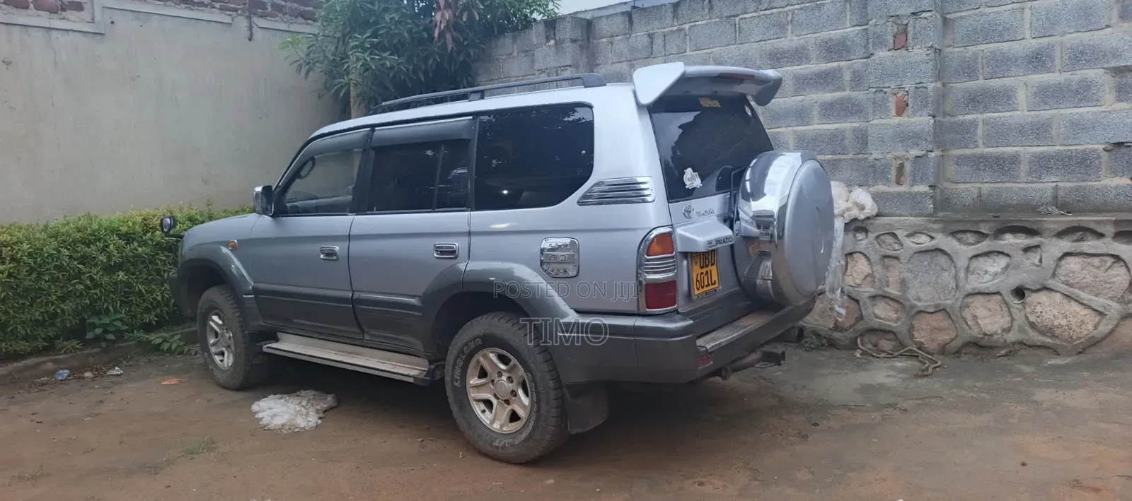 Toyota Land Cruiser Prado 1998 Gray