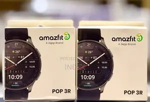 Amazfit Pop 3r Smartwatch, 1.43" Hd Amoled Display, Up to 12 Days