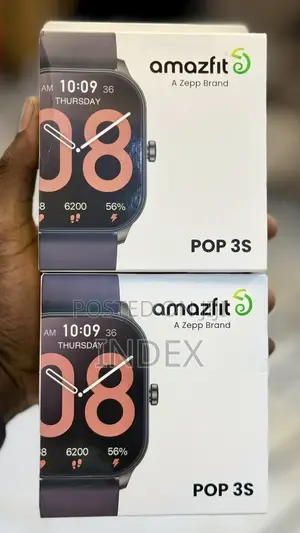 Amazfit Pop 3s Smart Watch With 1.96" Amoled Display, Bt Calling
