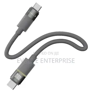 Levelo Luno 100w Silicone Led Cable Type-C to Type-C 1m