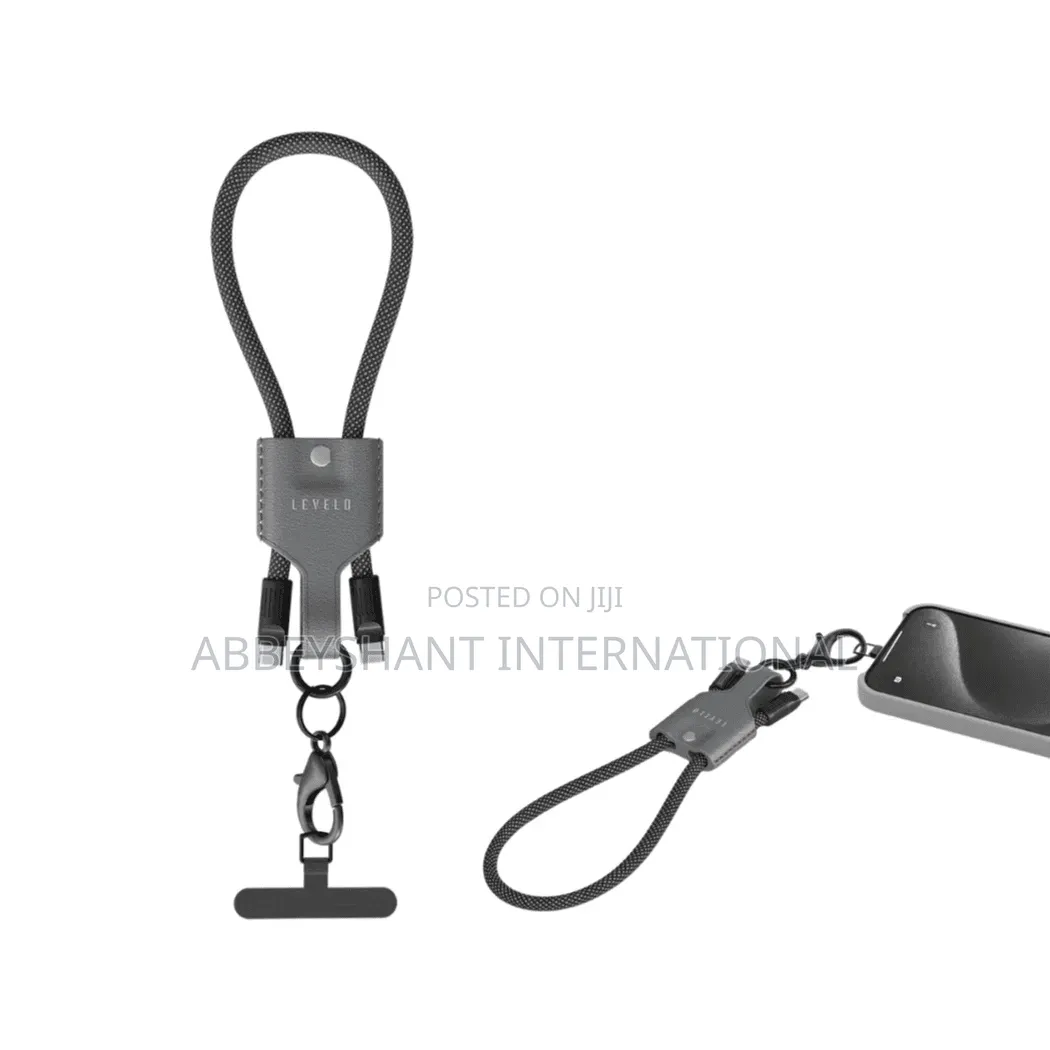 Levelo Tugo Type-C to Type-C 60w Lanyard Cable