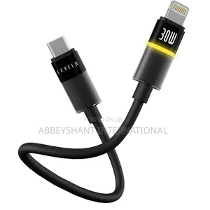 Levelo Luno 30w Type-C to Lightning Led Indicator Cable