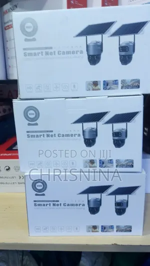 Dual-Lens Solar Powered 4g Wireless PTZ Outdoor Security Camera