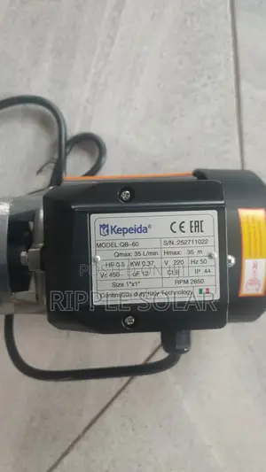 370w Surface Water Pump 35m Head 2100l/H Ac 220v