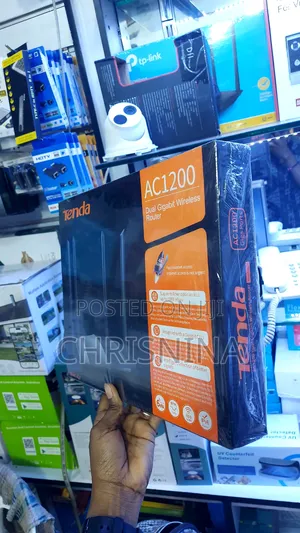 Tenda Ac8 Ac1200 Smart Dual-band Full Gigabit Wireless Wifi Router