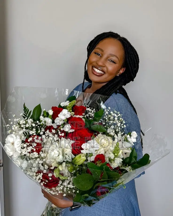 Fresh Roses for Birthday