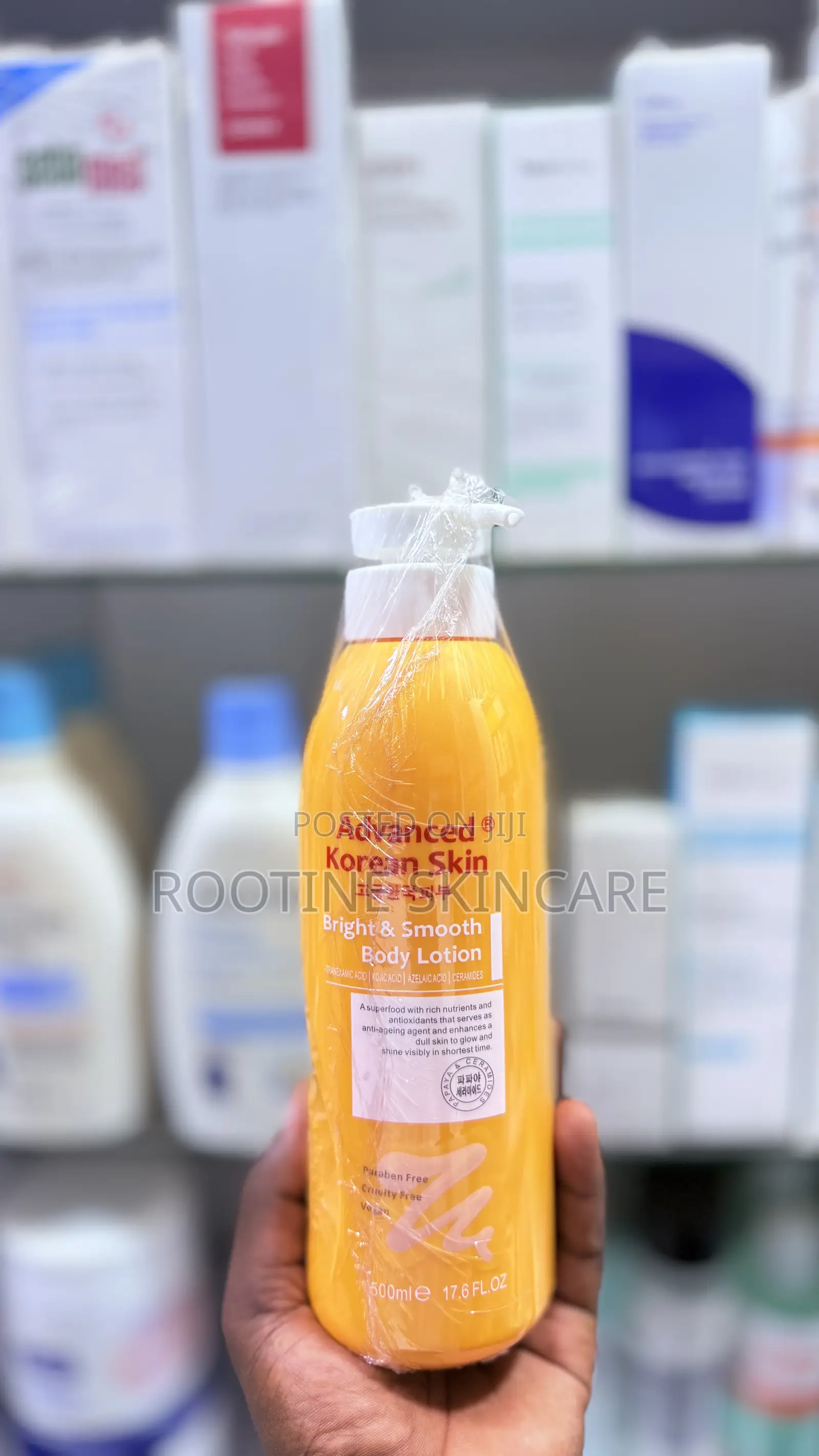 Advanced Korean Skin Bright Smooth Brightening and Toning Body Lotion