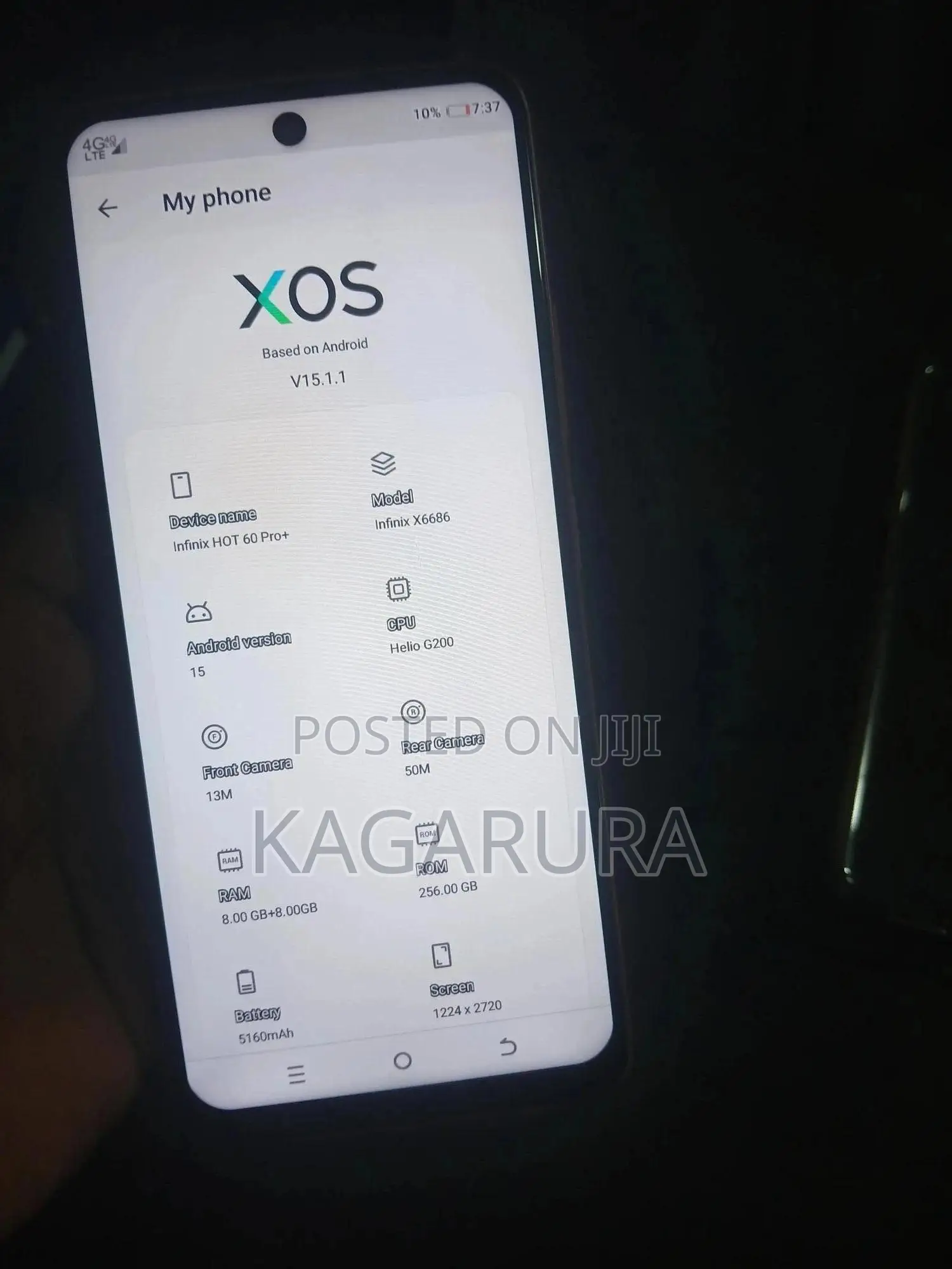 Infinix Hot 60 Pro+ 256 GB Pink