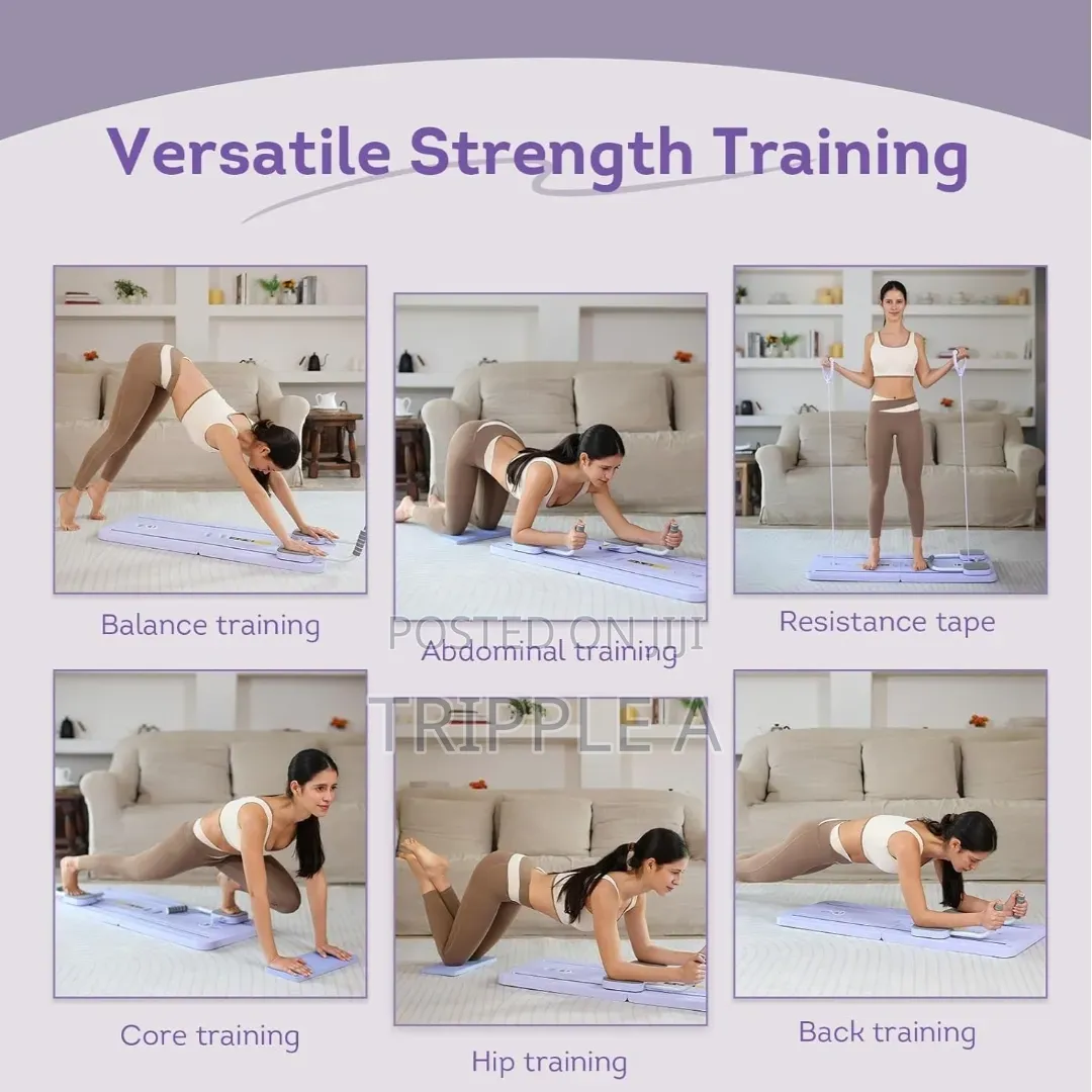 Foldable Pilates Heavy Duty Mult Exercise Board