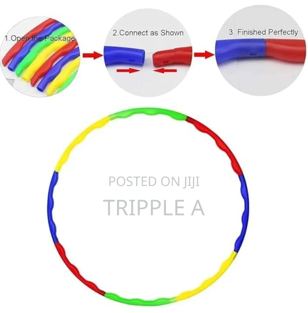 7 PCS Detachable Adjustable Hula Hoop