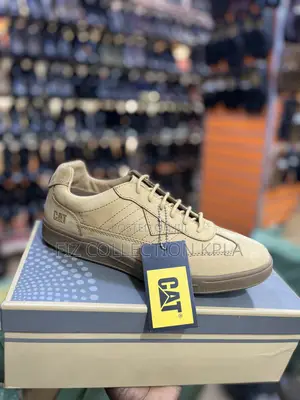 Original Cat Caterpillar Pure Leather Casual Sneakers Wheat Brown
