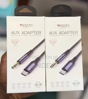 Yesido Aux Adapter Cable, Type C to 3.5mm Adapter, Usb C to Aux Cable