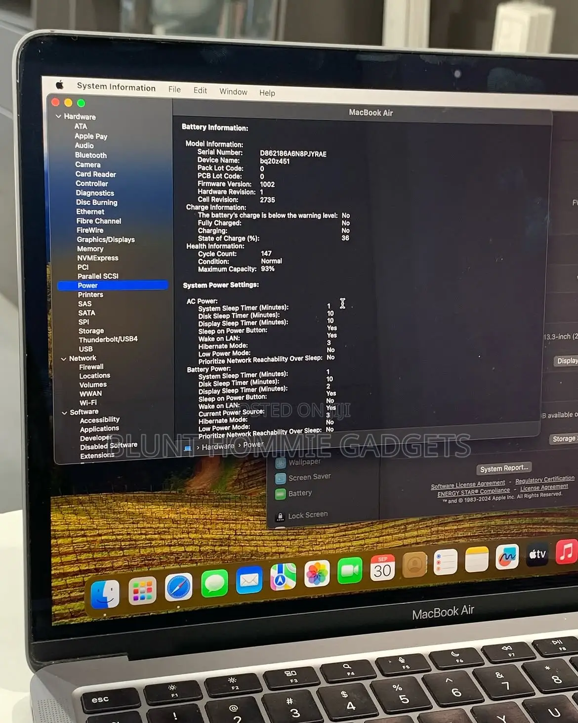 Laptop Apple MacBook Air 2020 M1 16GB Apple M1 SSD 256GB