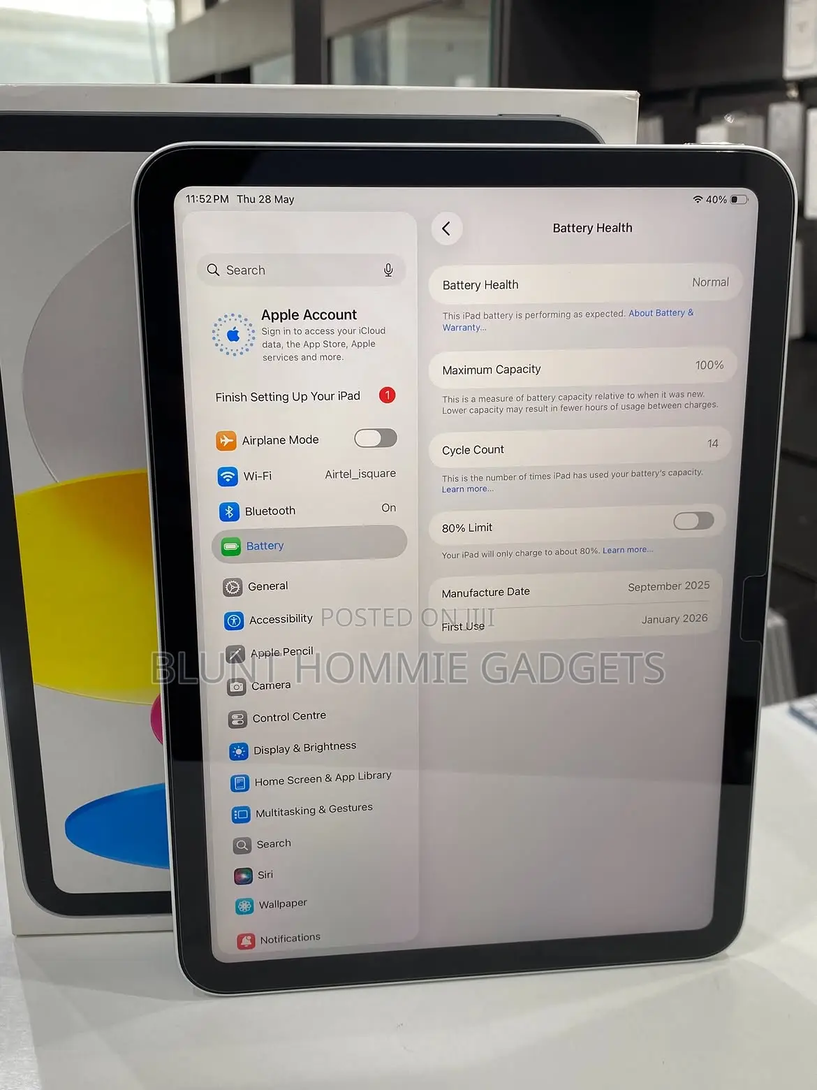Apple iPad (2022) 256 GB Silver