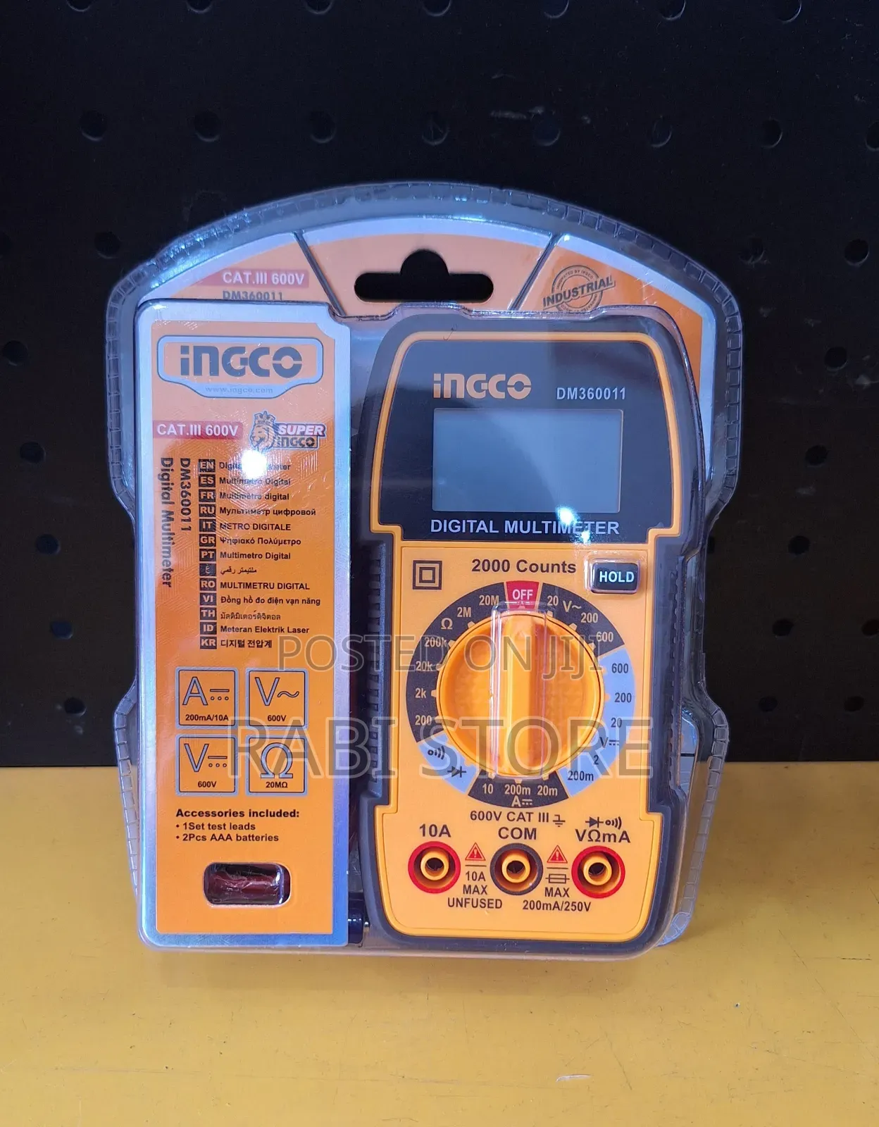 Multimeter , Ingco Dm360011 Digital Multimeter.