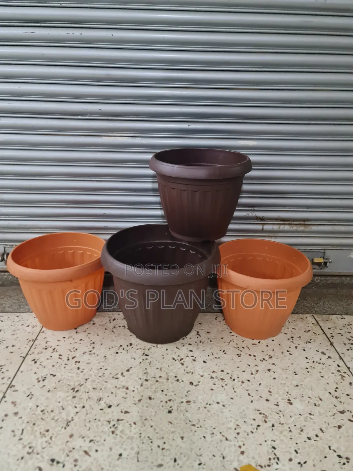 Boulded Plastic Flower Pots Plastic Flower Pots
