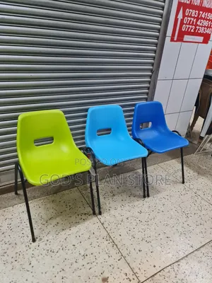 Office Metal Stand Plastic Chairs Plastic Chairs