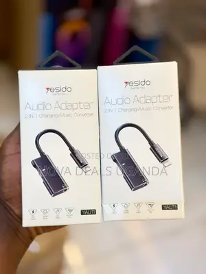 Yesido 2in1 Audio Adapter Charging+Music Converter- Yau11