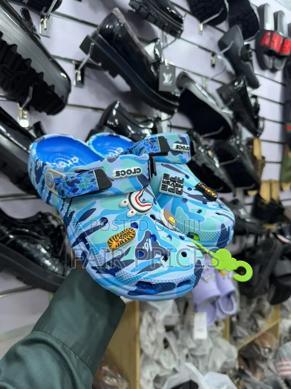 Bape Star Crocs Available 40-45