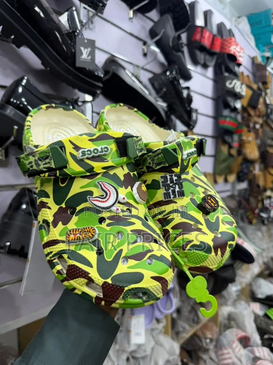 Bape Star Crocs Available 40-45