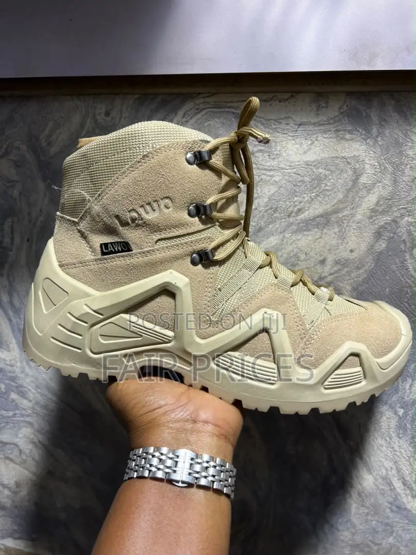 Jungle Deset High Boot Rubber Sole
