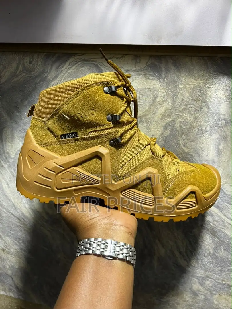 Jungle Deset High Boot Rubber Sole