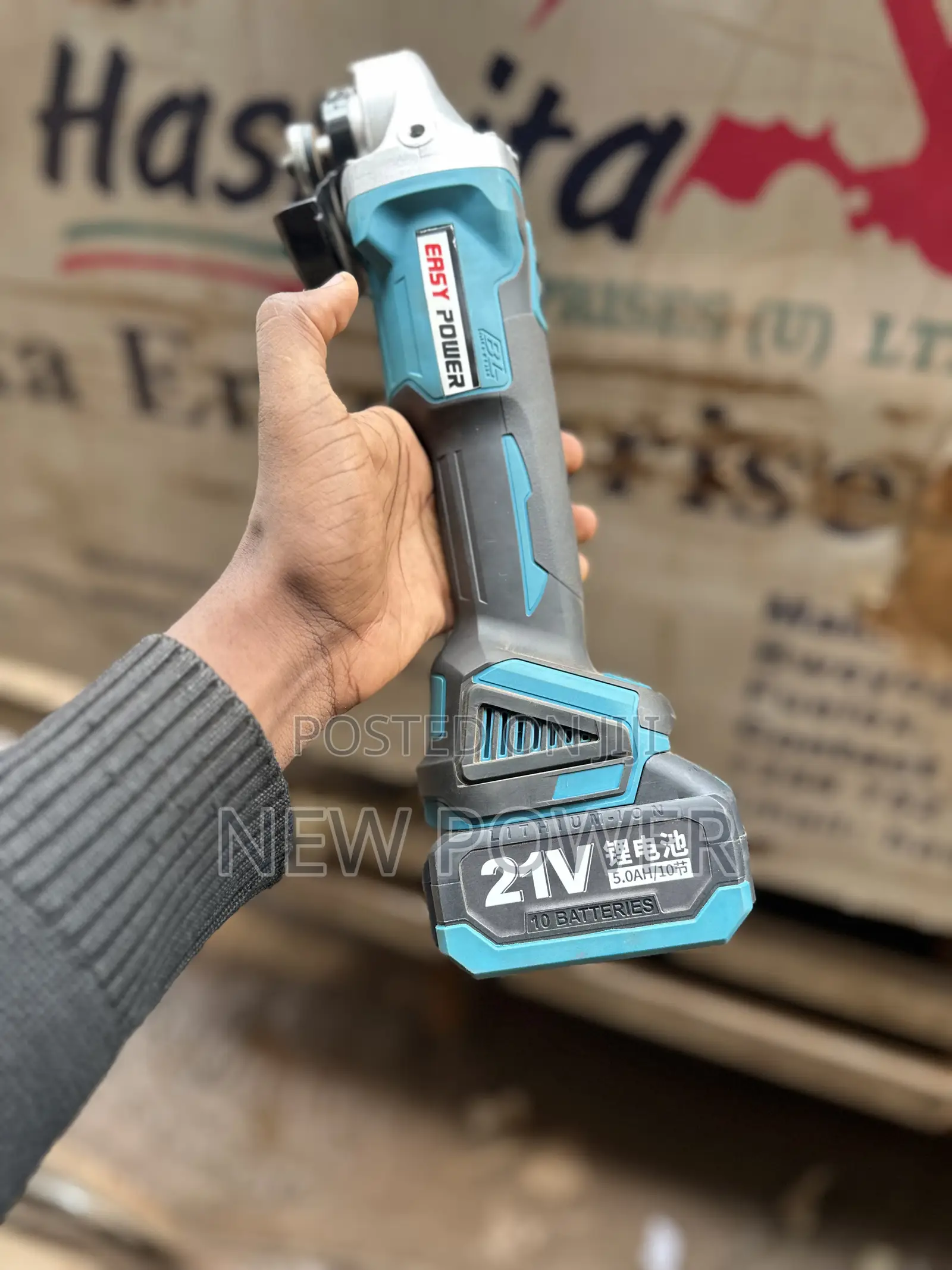 Cordless/Rechargeable Angle Grinder