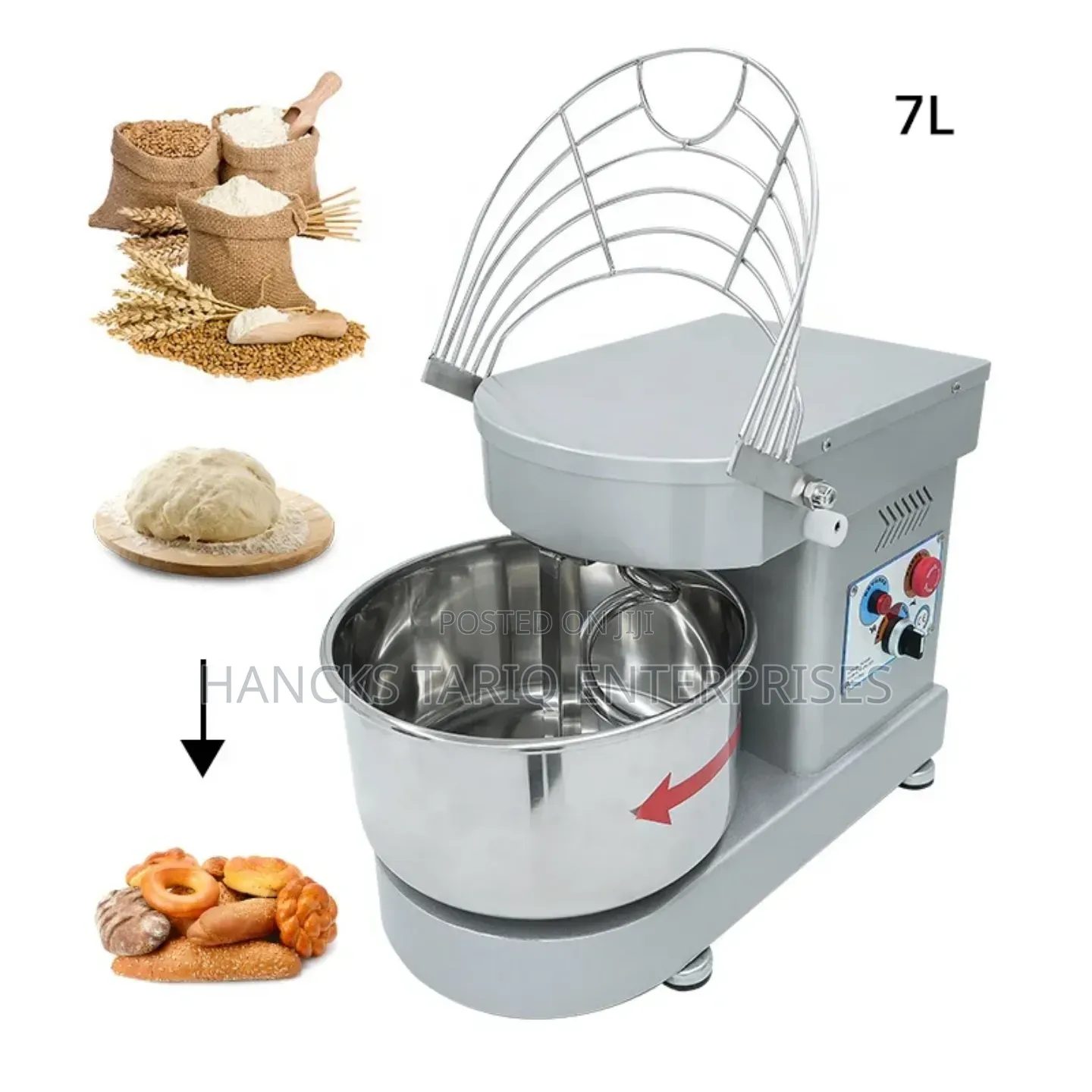 Professional Commercial Spiral Dough Mixer
