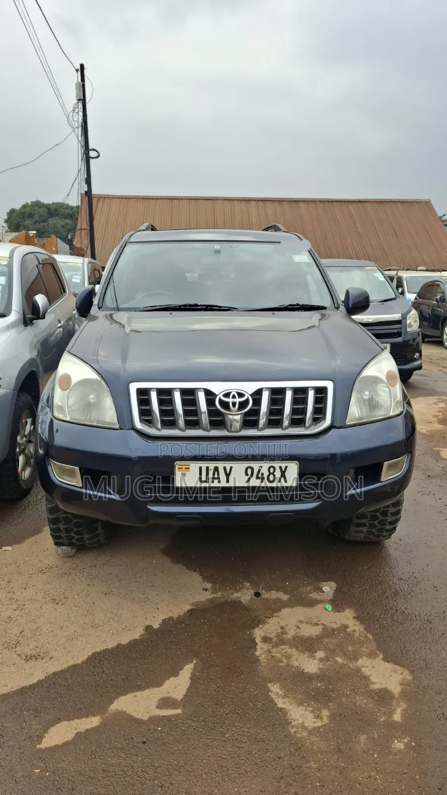 Toyota Land Cruiser Prado 2004 Gray