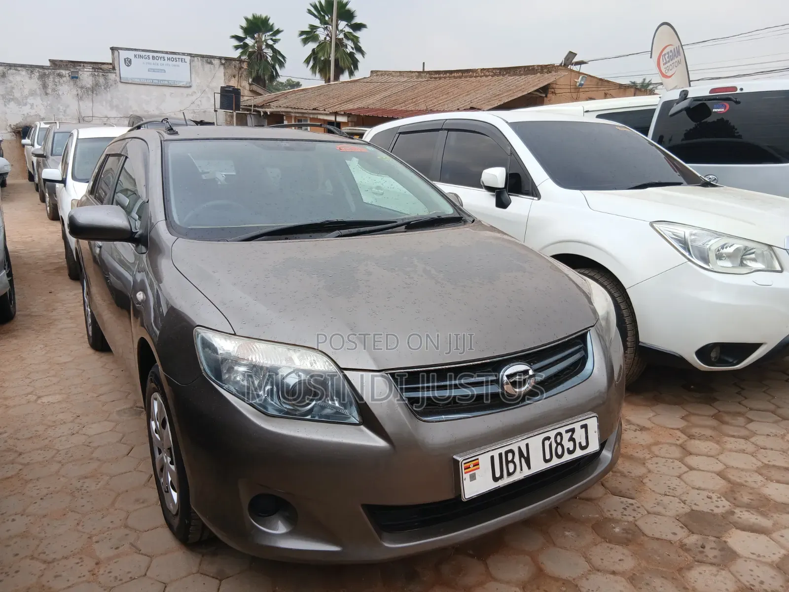 Toyota Corolla Fielder 2009 Gray